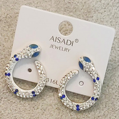 Glamour Snake Earrings