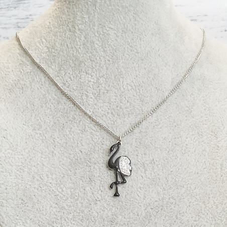 Flamingo Sparkle Necklace