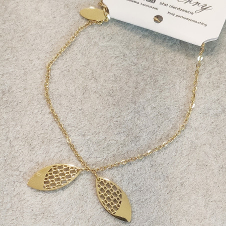 Golden Leaves Necklace
