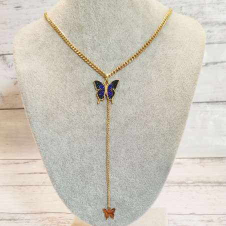 Glamour Butterfly Necklace