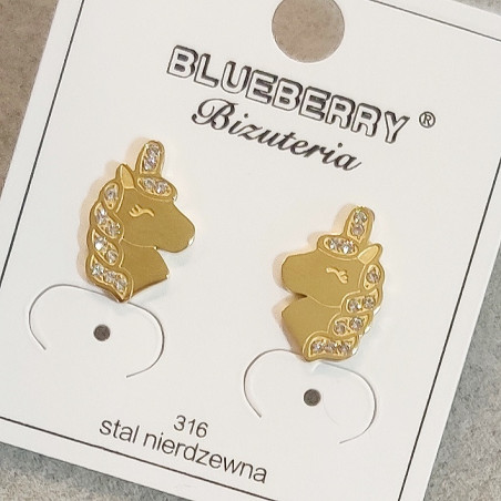Unicorn Stud Earrings