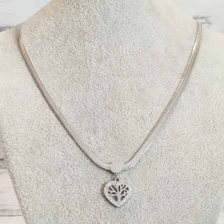 Tree of Life Heart Necklace
