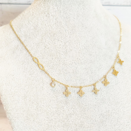 Infinity Clover Necklace