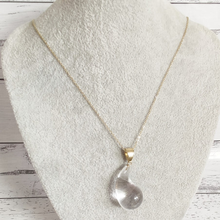 Teardrop Glow Necklace