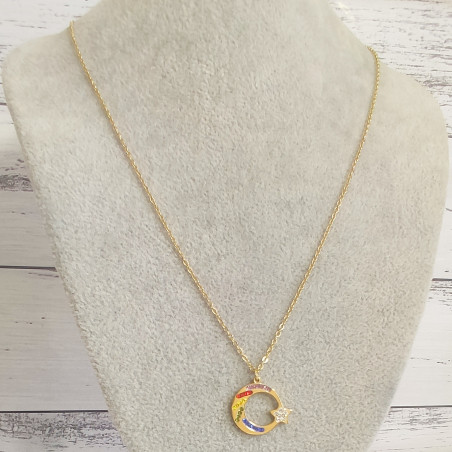 Luna Rainbow Necklace