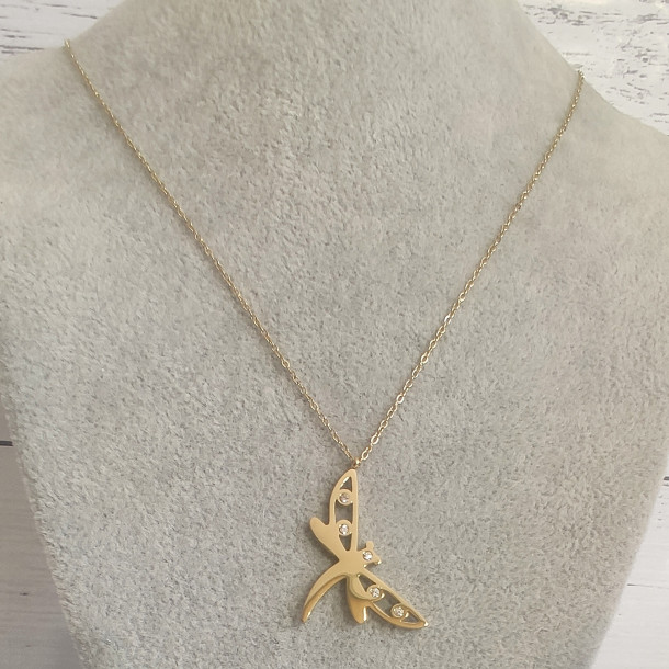 Dragonfly Charm Necklace