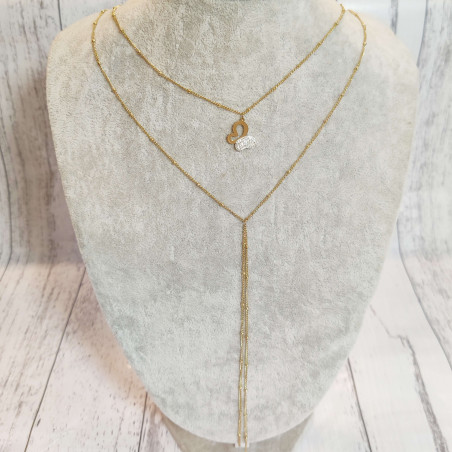Golden Butterfly Necklace