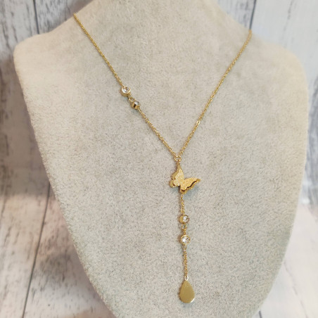 Butterfly Charm Necklace