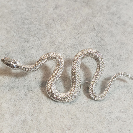 Glamour Snake Brooch