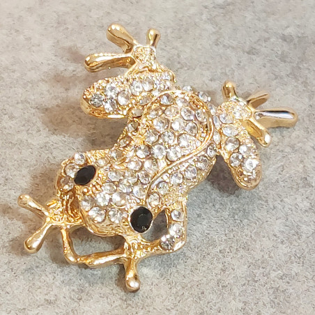 Reindeer Sparkle Brooch