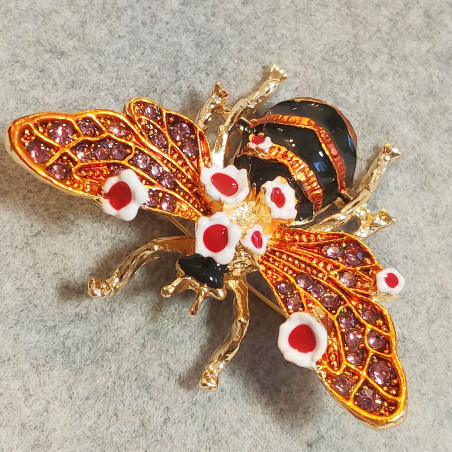 Glamour Bienenbrosche