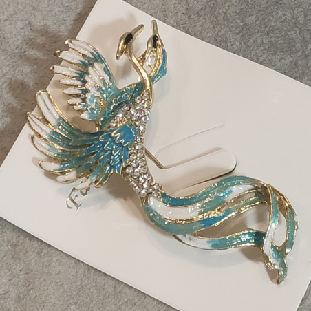 Phoenix Aurora Brooch