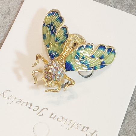 Glamorous Insect Brooch