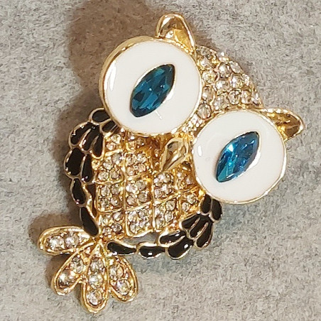 Cindy Owl Brooch