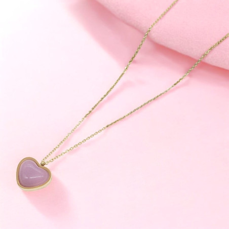Aura Heart Necklace