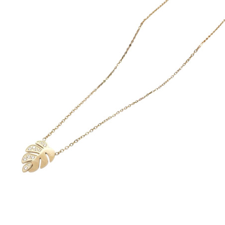 Flora Leaf Necklace
