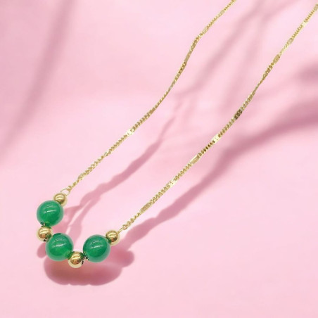 Naszyjnik Zielona Aura