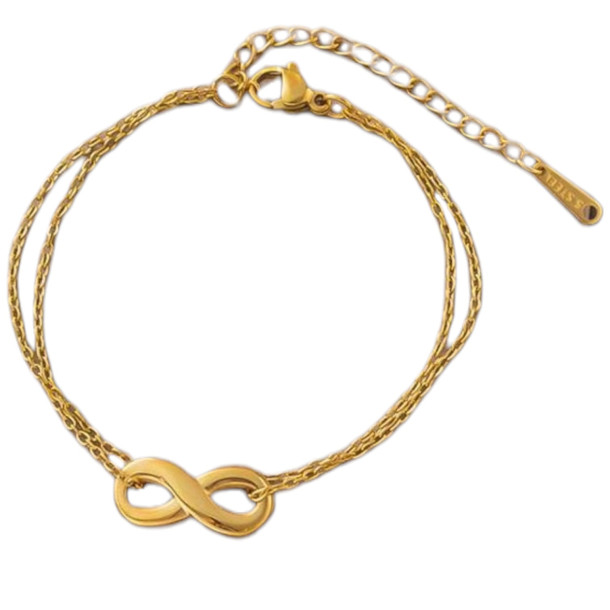 Bransoletka Złota Infinity