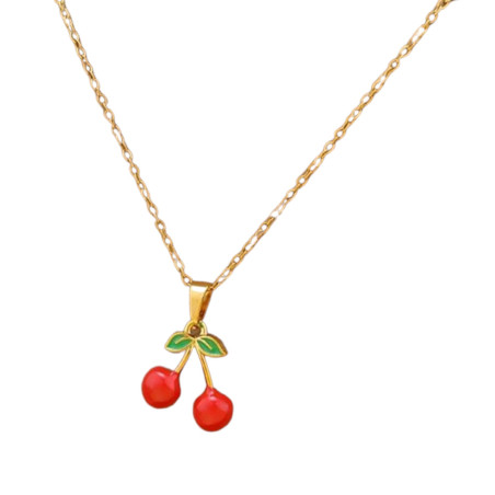Cherry Charm Necklace