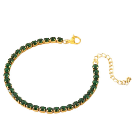 Emerald Sparkle Bracelet