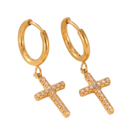Cruz Hoop Earrings