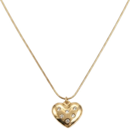 Shimmering Heart Necklace