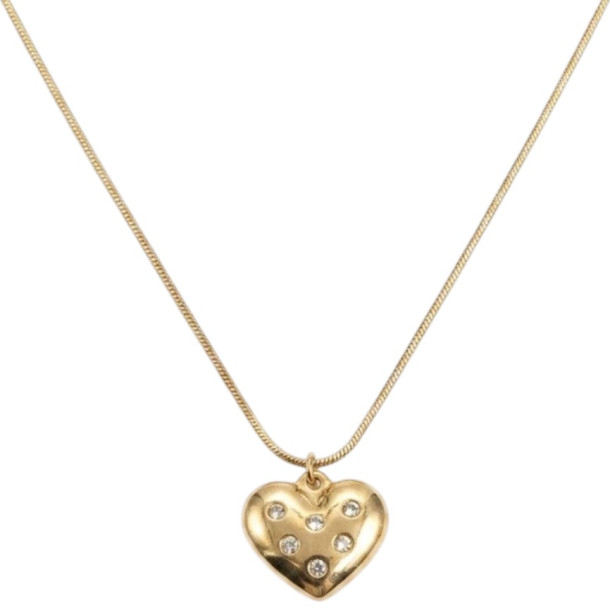 Shimmering Heart Necklace