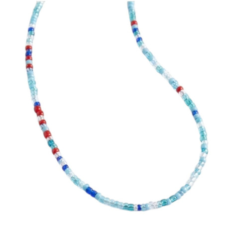 Beaded Necklace Blue Dream