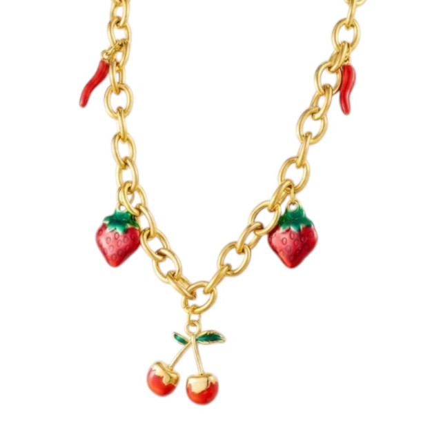 Fruity Charm Necklace