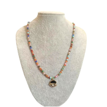 Aura Beaded Necklace