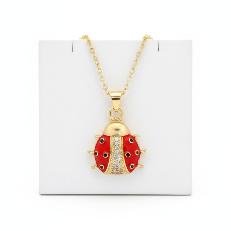 Ladybug Necklace 2