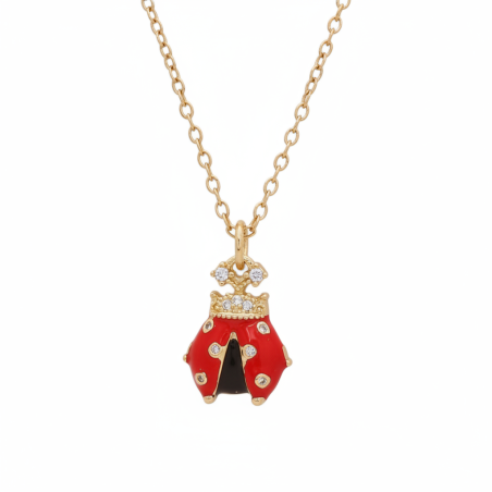 Queen Ladybug Necklace