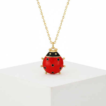 Ladybug Necklace 2