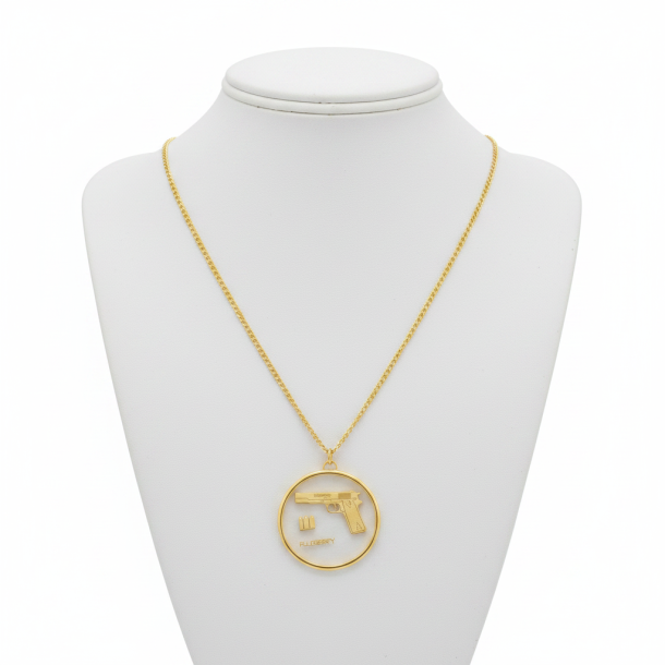 Naszyjnik Pistolet
