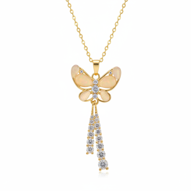Luna Butterfly Necklace