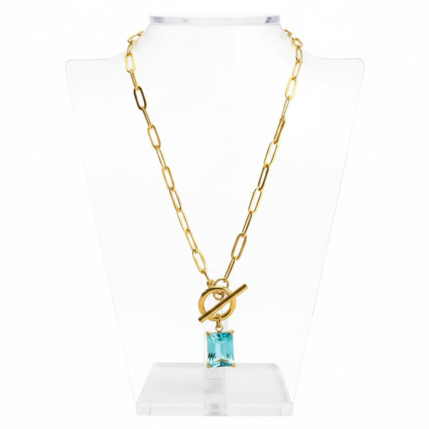 Aqua Glam Necklace