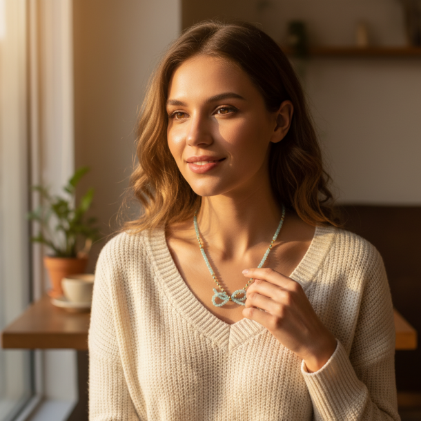 Celeste Bow Necklace