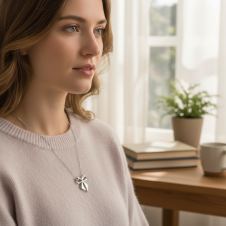 Bow Necklace