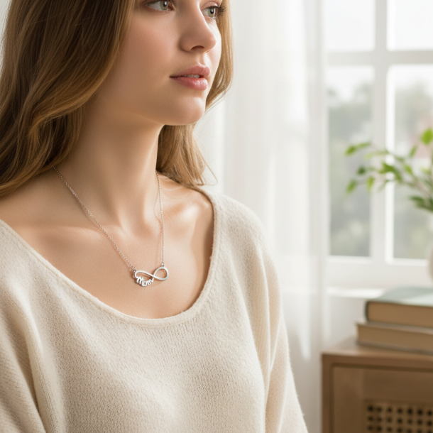 Mom Infinity Necklace