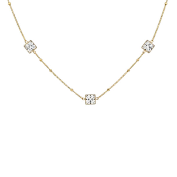 Square Sparkle Necklace