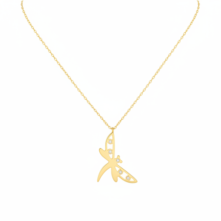 Dragonfly Charm Necklace