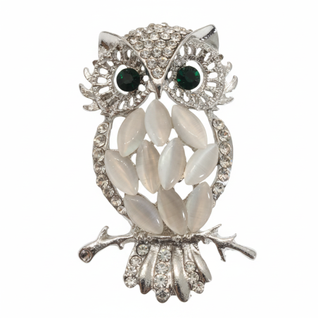 Owl Brooch Luna