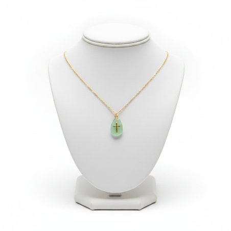 Aura Cross Necklace