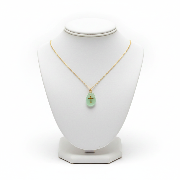 Aura Cross Necklace