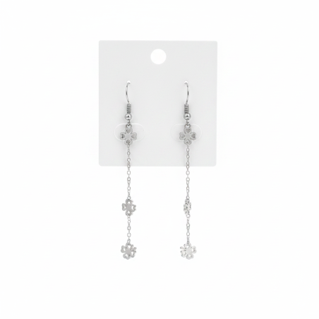 Lucky Clover Dangle Earrings