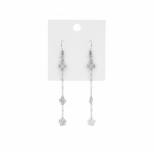 Lucky Clover Dangle Earrings
