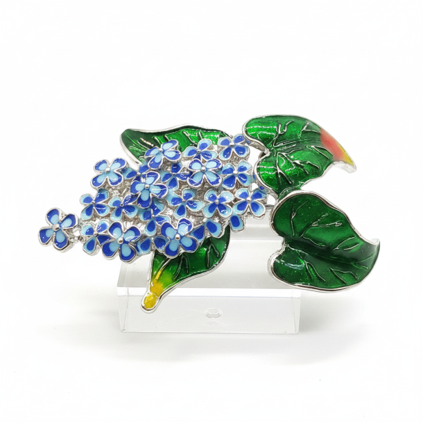 Hydrangea Brooch