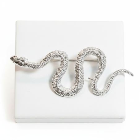 Glamour Snake Brooch