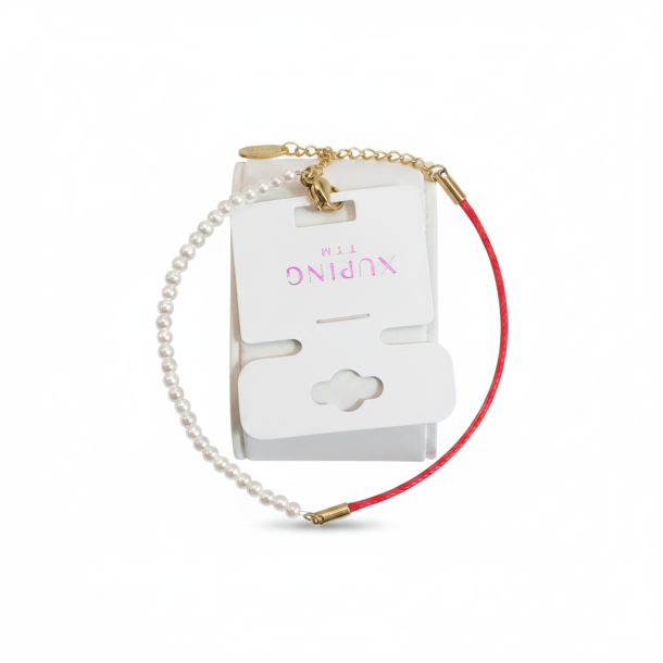 Perlen- & Kordelarmband Carmen