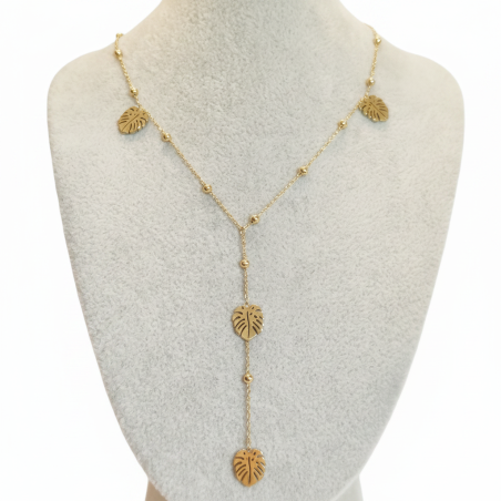 Liana Monstera Necklace